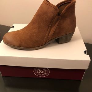 Suede Booties